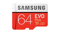 کارت حافظه microSDXC سامسونگ مدل Evo Plus کلاس 10 استاندارد UHS-I U3 سرعت 100MBps همراه با آداپتور SD ظرفیت 64 گیگابایت