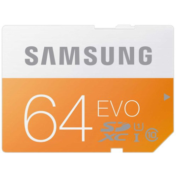 کارت حافظه SDXC سامسونگ مدل Evo کلاس 10 استاندارد UHS-I U1 سرعت 48MBps ظرفیت 64 گیگابایت