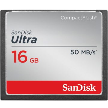 کارت حافظه CompactFlash سن دیسک مدل Ultra سرعت 333X 50MBps ظرفیت 16 گیگابایت
