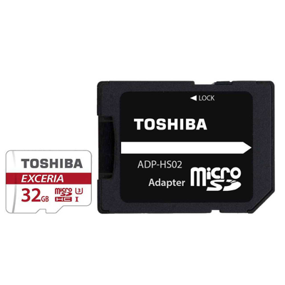 کارت حافظه MicroSDHC توشیبا مدل Exceria M302 کلاس 10 استاندارد UHS-I U3 سرعت 90MBps ظرفیت 32GB