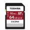 کارت حافظه SDHS توشیبا مدل EXCERIA N302 کلاس 10 استاندارد UHS- I سرعت 90MBps ظرفیت 64GB